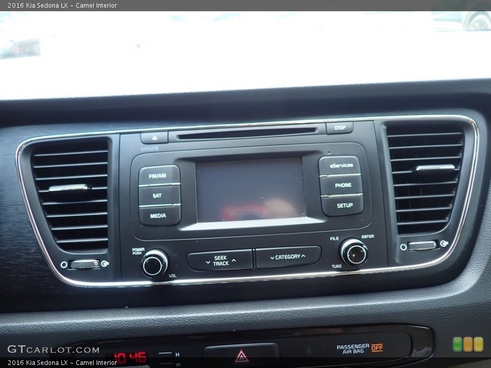 Camel Interior Controls for the 2016 Kia Sedona LX #139105978