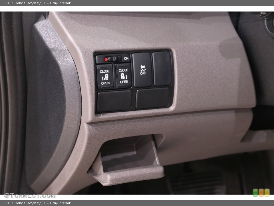 Gray Interior Controls for the 2017 Honda Odyssey EX #139107264