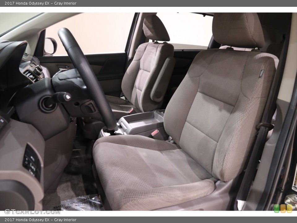 Gray 2017 Honda Odyssey Interiors