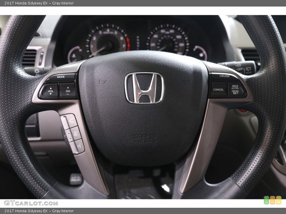 Gray Interior Steering Wheel for the 2017 Honda Odyssey EX #139107310