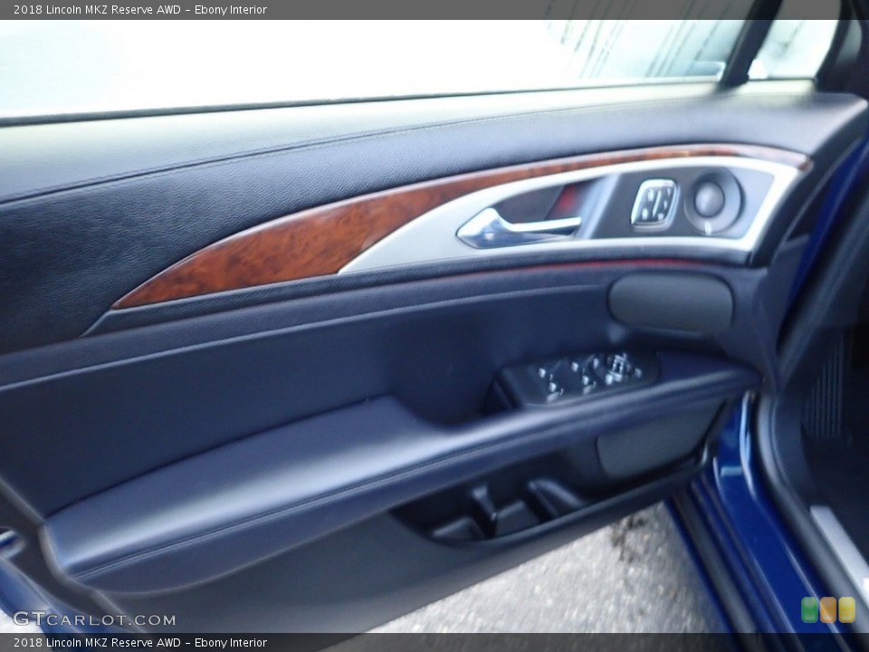 Ebony Interior Door Panel for the 2018 Lincoln MKZ Reserve AWD #139111663