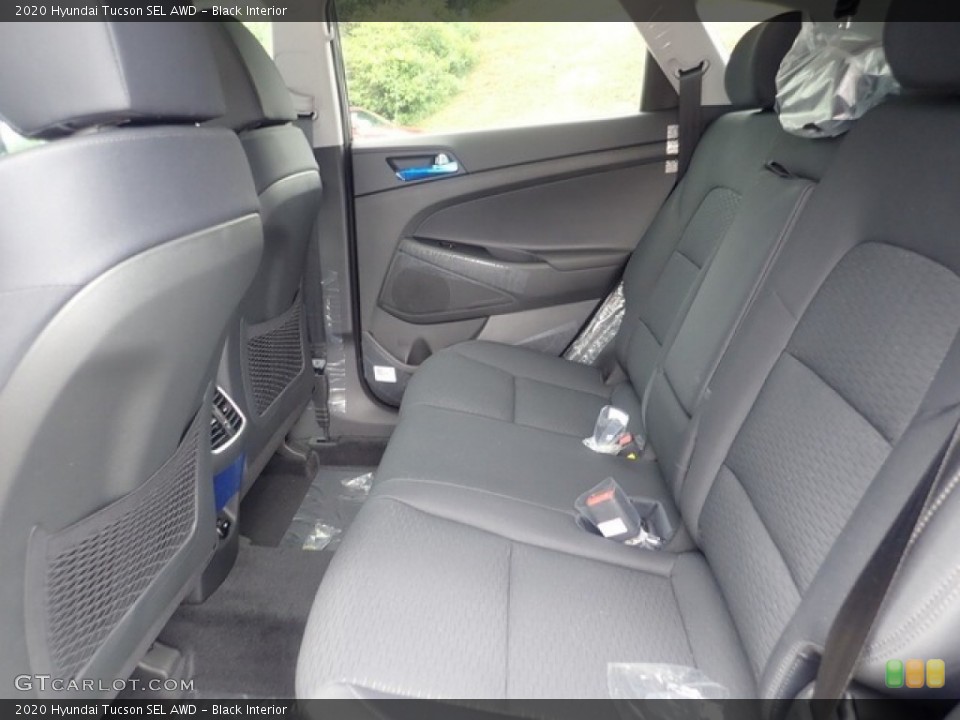 Black Interior Rear Seat for the 2020 Hyundai Tucson SEL AWD #139113370