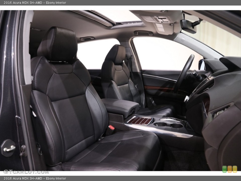 Ebony Interior Front Seat for the 2016 Acura MDX SH-AWD #139113961