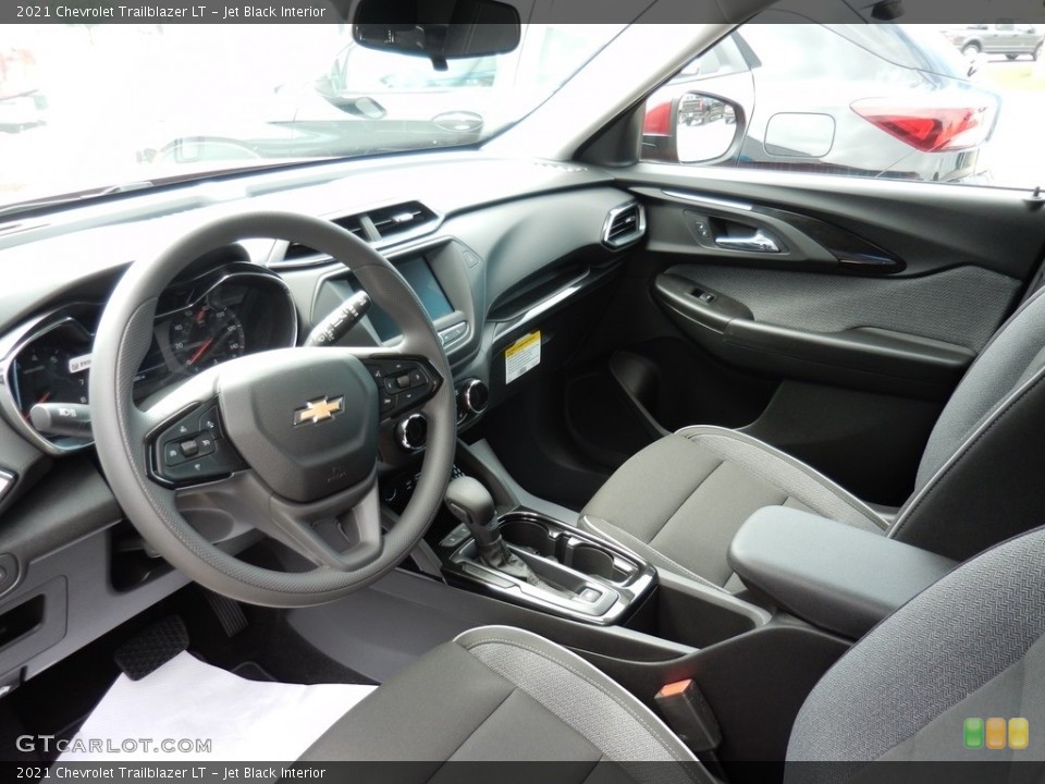 Jet Black Interior Photo for the 2021 Chevrolet Trailblazer LT #139114129