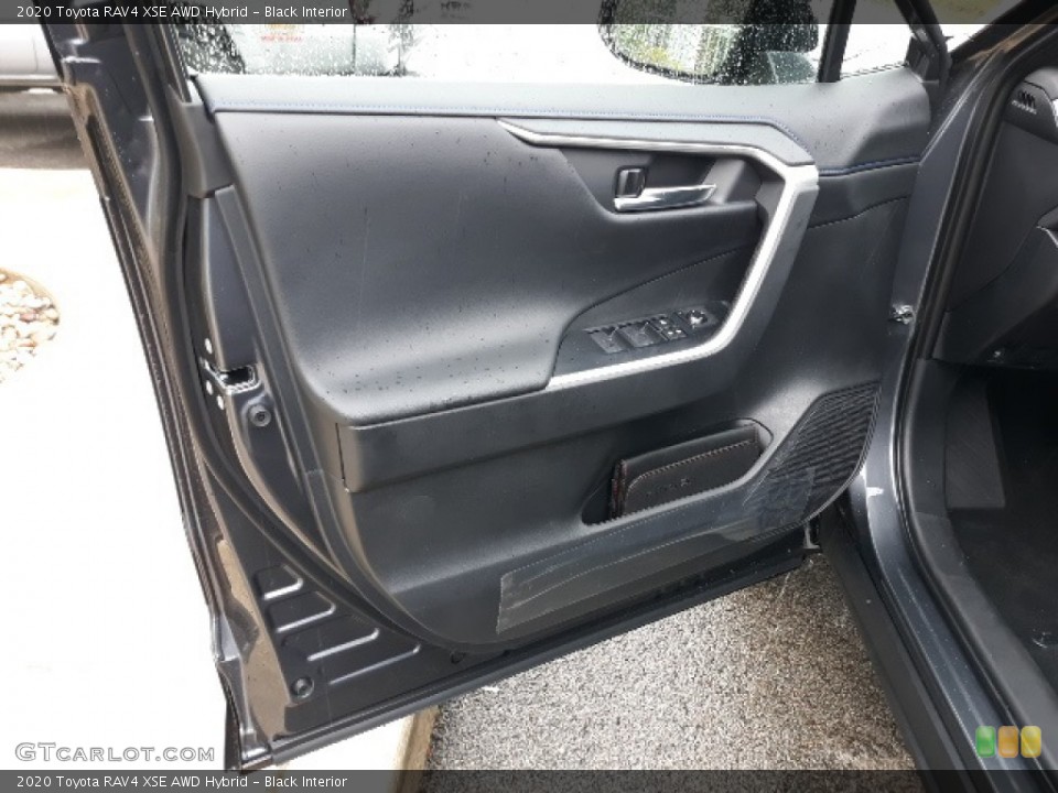Black Interior Door Panel for the 2020 Toyota RAV4 XSE AWD Hybrid #139116418