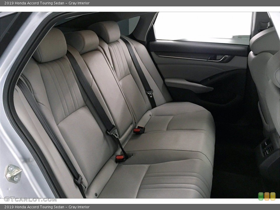 Gray Interior Rear Seat for the 2019 Honda Accord Touring Sedan #139117222