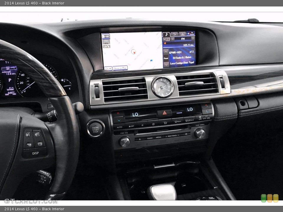 Black Interior Dashboard for the 2014 Lexus LS 460 #139118554