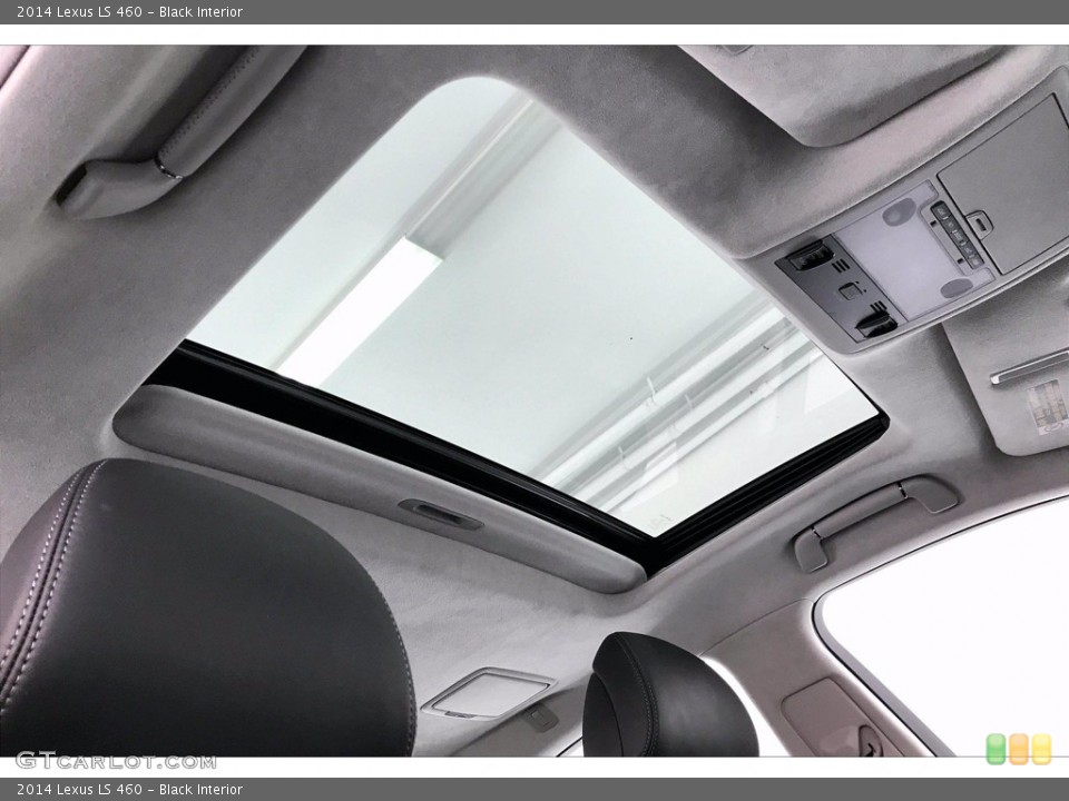 Black Interior Sunroof for the 2014 Lexus LS 460 #139119103
