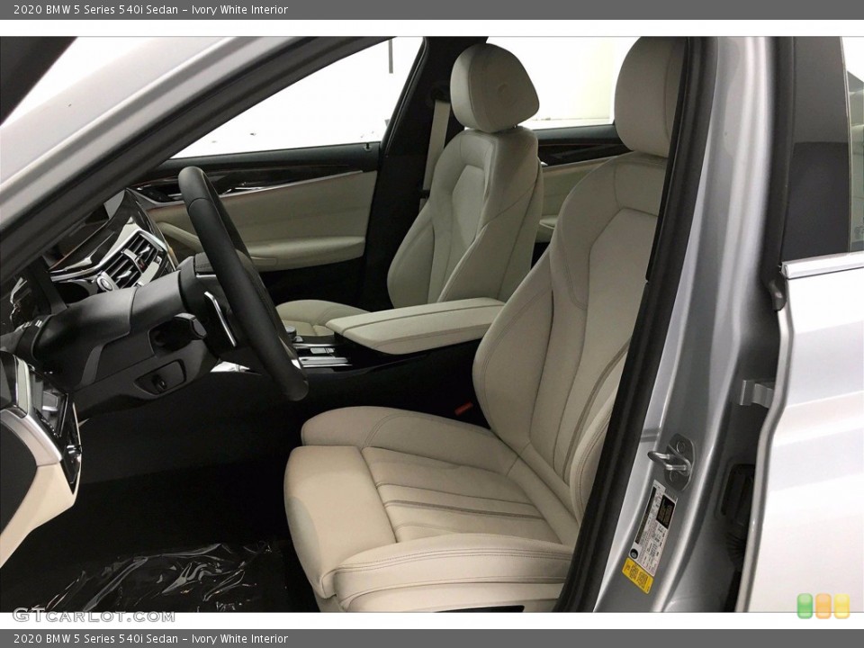 Ivory White 2020 BMW 5 Series Interiors