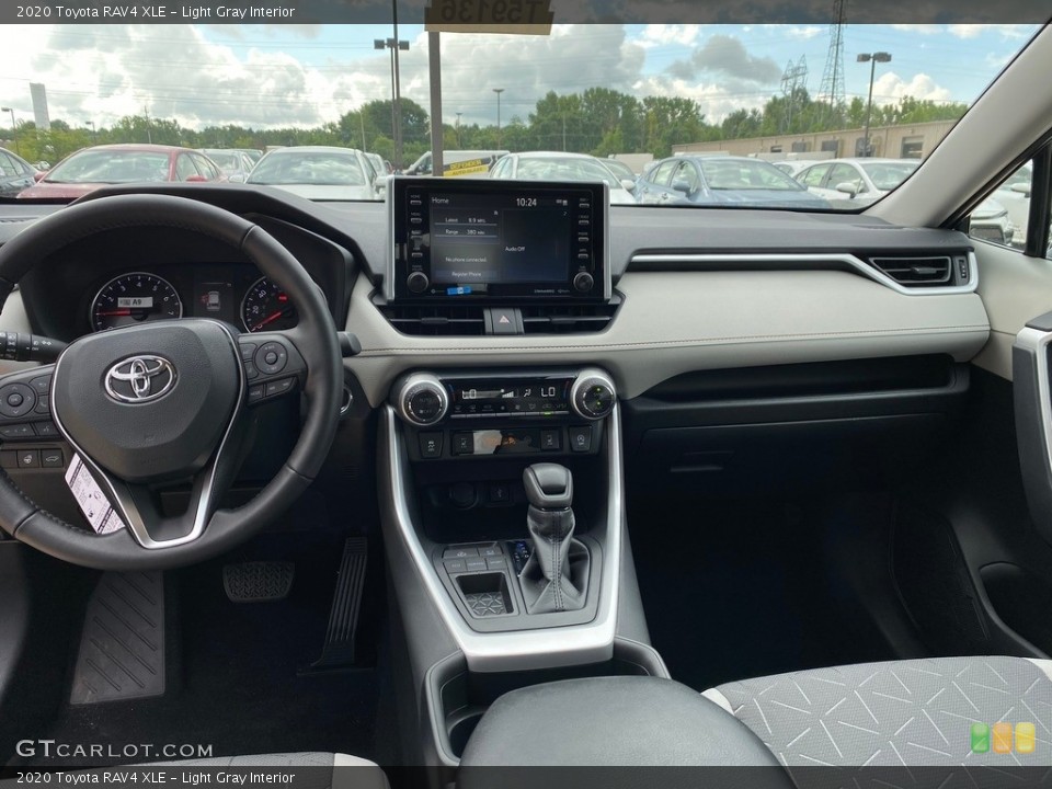 Light Gray Interior Dashboard for the 2020 Toyota RAV4 XLE #139127550