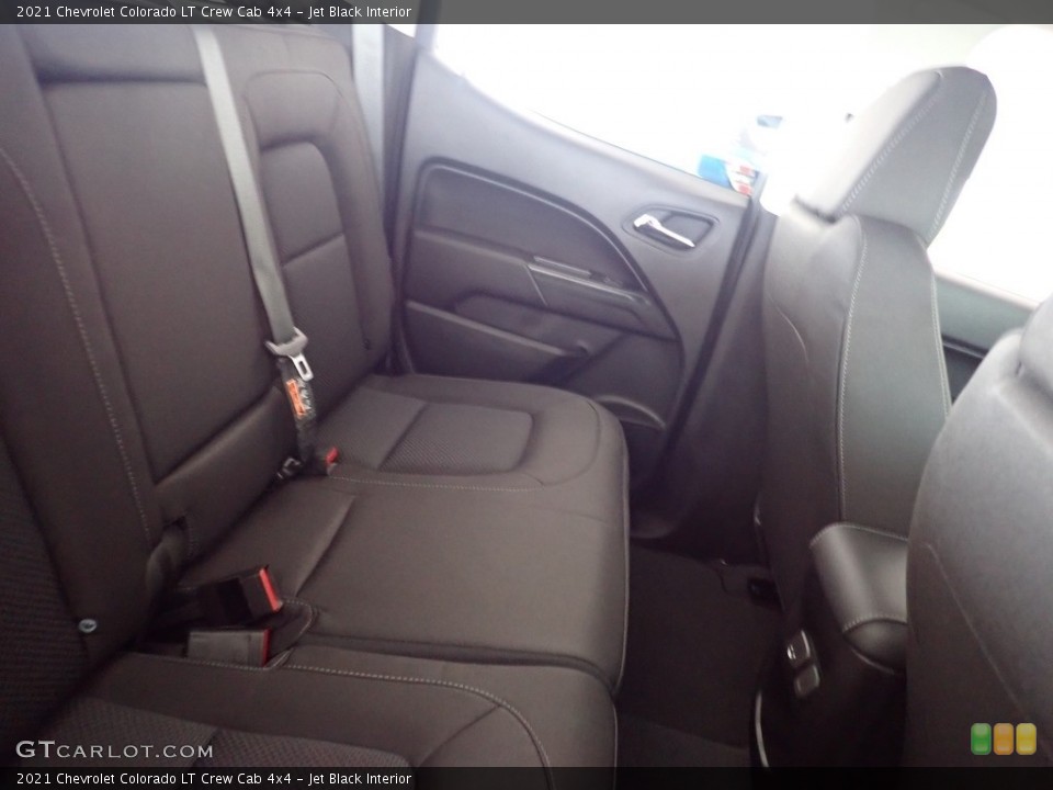 Jet Black Interior Rear Seat for the 2021 Chevrolet Colorado LT Crew Cab 4x4 #139129419