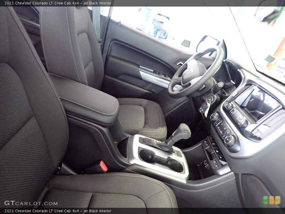 Jet Black Interior Front Seat for the 2021 Chevrolet Colorado LT Crew Cab 4x4 #139129443