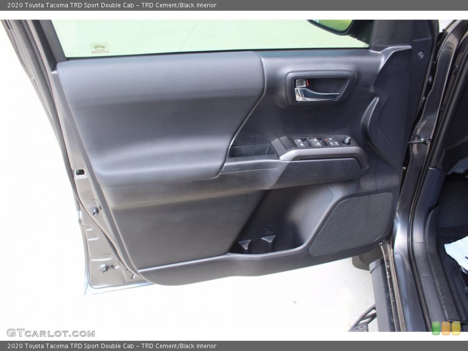TRD Cement/Black Interior Door Panel for the 2020 Toyota Tacoma TRD Sport Double Cab #139138043