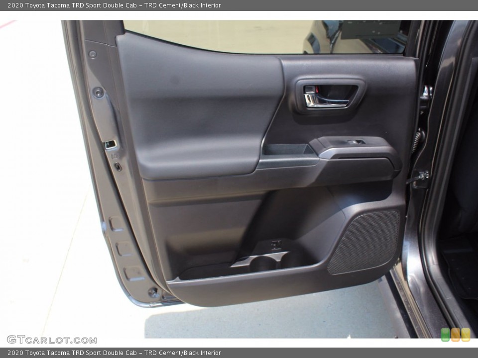 TRD Cement/Black Interior Door Panel for the 2020 Toyota Tacoma TRD Sport Double Cab #139138253