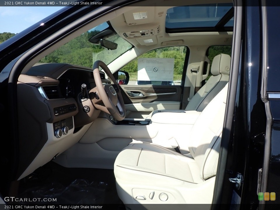 Teak/­Light Shale Interior Front Seat for the 2021 GMC Yukon Denali 4WD #139141874