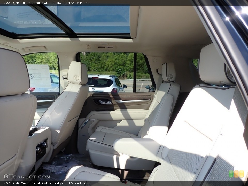 Teak/­Light Shale Interior Rear Seat for the 2021 GMC Yukon Denali 4WD #139141892