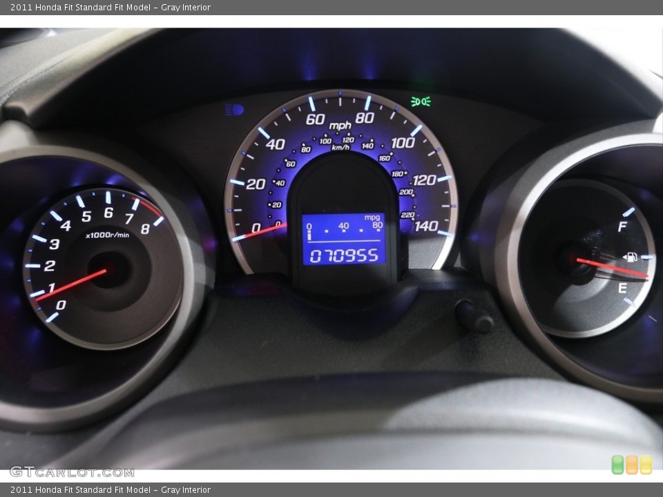 Gray Interior Gauges for the 2011 Honda Fit  #139146074