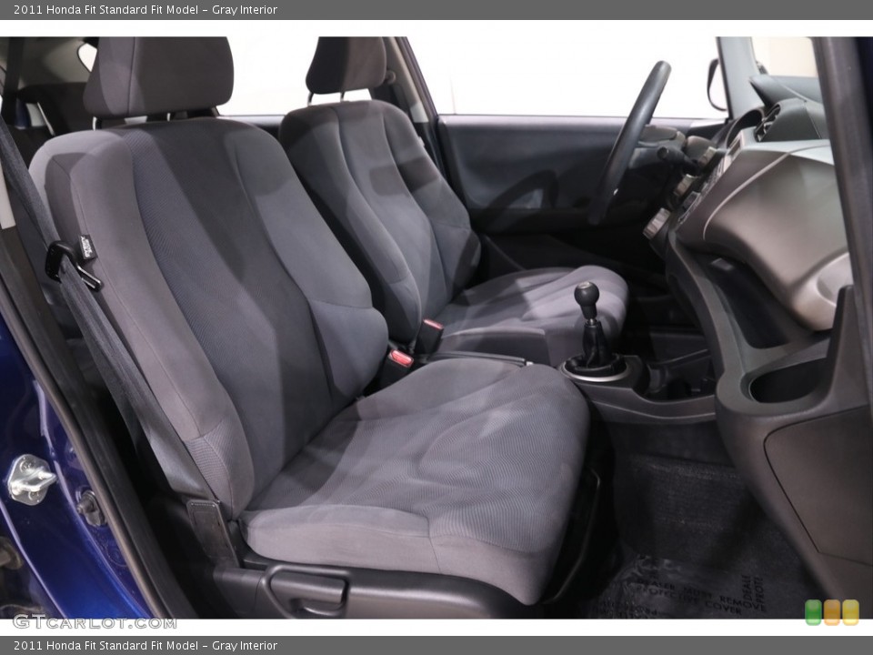 Gray Interior Front Seat for the 2011 Honda Fit  #139146143