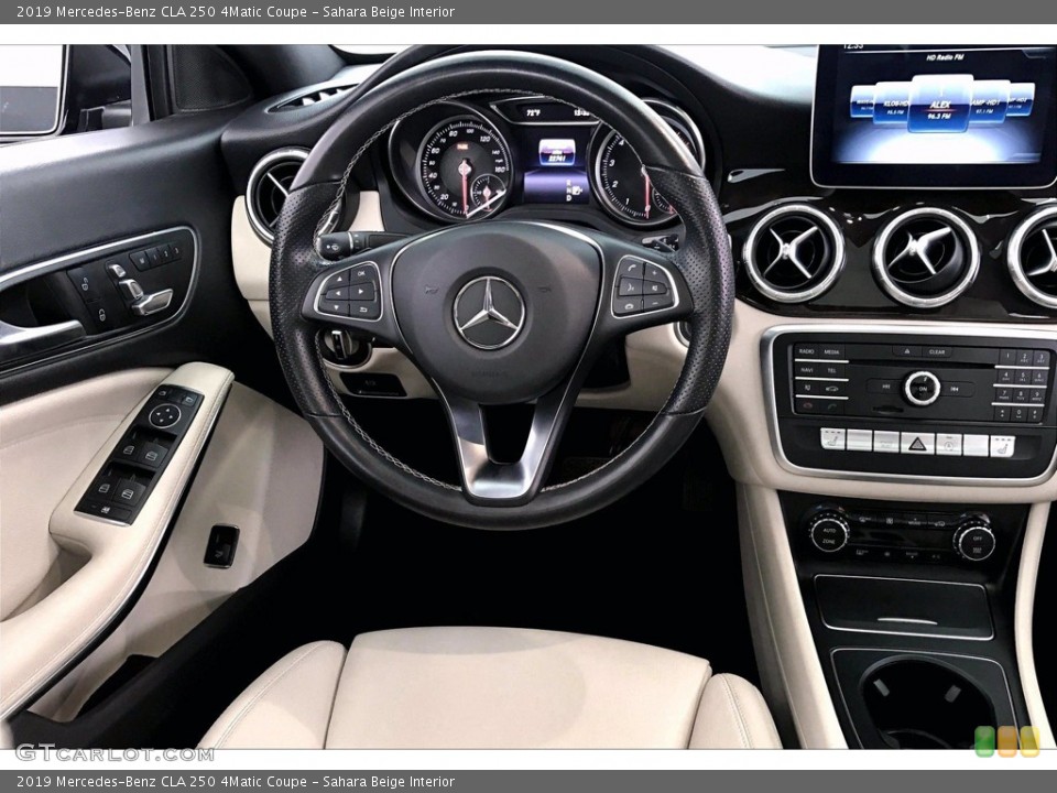 Sahara Beige Interior Controls for the 2019 Mercedes-Benz CLA 250 4Matic Coupe #139147088