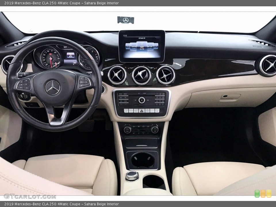 Sahara Beige Interior Dashboard for the 2019 Mercedes-Benz CLA 250 4Matic Coupe #139147346