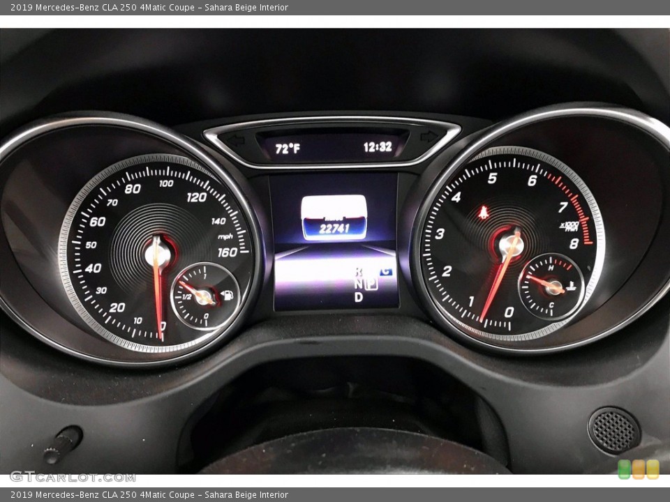 Sahara Beige Interior Gauges for the 2019 Mercedes-Benz CLA 250 4Matic Coupe #139147409