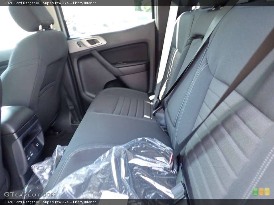 Ebony Interior Rear Seat for the 2020 Ford Ranger XLT SuperCrew 4x4 #139147577