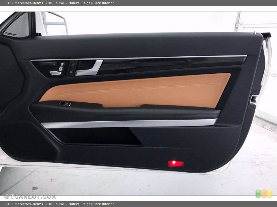 Natural Beige/Black Interior Door Panel for the 2017 Mercedes-Benz E 400 Coupe #139148762