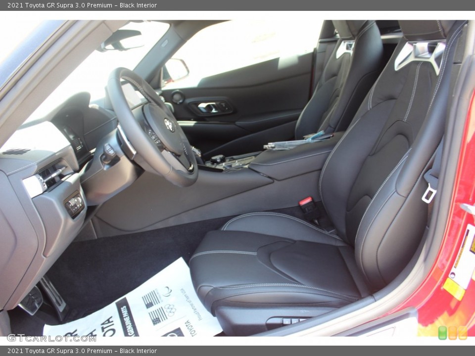 Black Interior Photo for the 2021 Toyota GR Supra 3.0 Premium #139150751