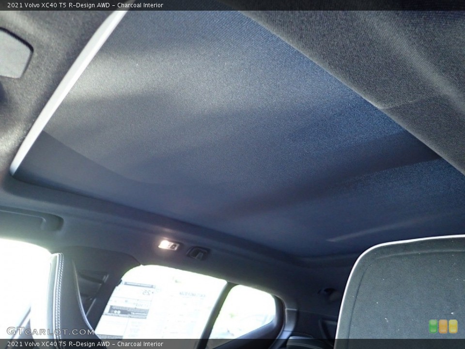 Charcoal Interior Sunroof for the 2021 Volvo XC40 T5 R-Design AWD #139152355