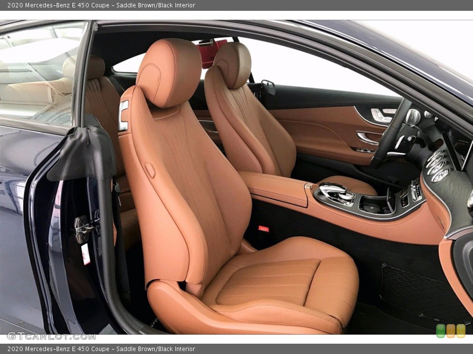 Saddle Brown/Black Interior Photo for the 2020 Mercedes-Benz E 450 Coupe #139152736