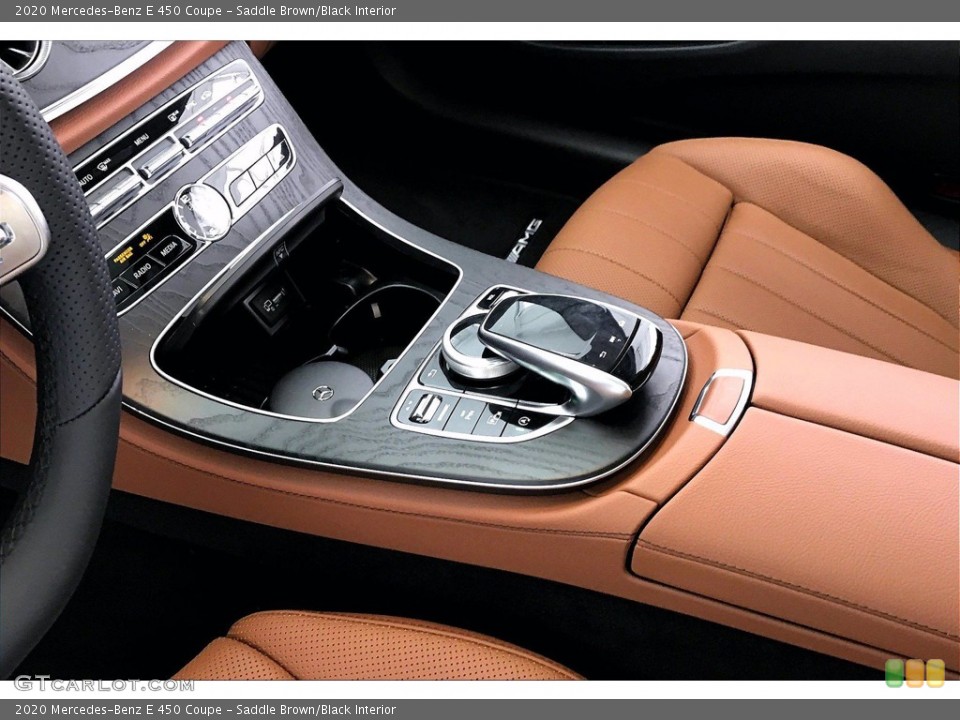 Saddle Brown/Black Interior Transmission for the 2020 Mercedes-Benz E 450 Coupe #139152790