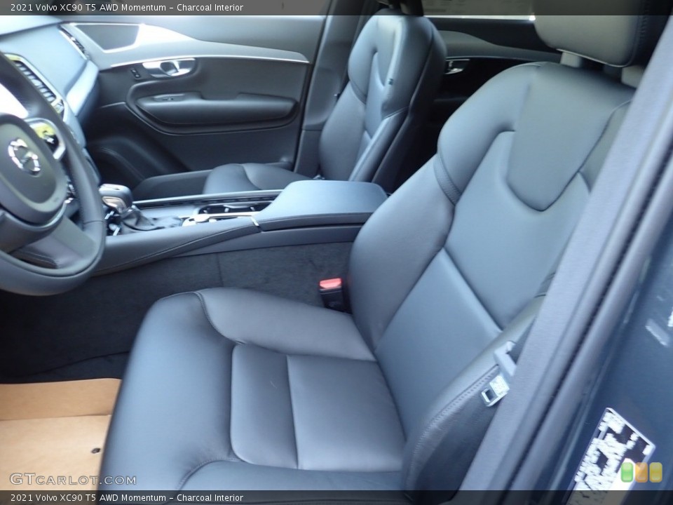 Charcoal Interior Front Seat for the 2021 Volvo XC90 T5 AWD Momentum #139152889