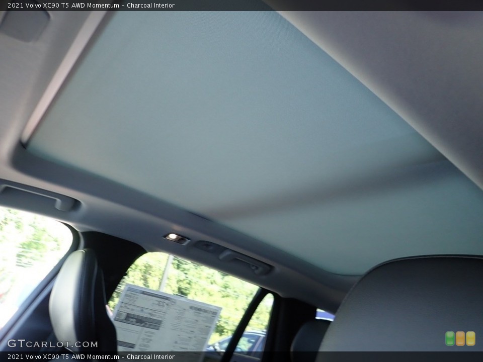 Charcoal Interior Sunroof for the 2021 Volvo XC90 T5 AWD Momentum #139153021