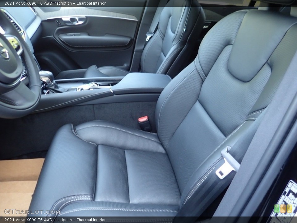 Charcoal Interior Front Seat for the 2021 Volvo XC90 T6 AWD Inscription #139153558