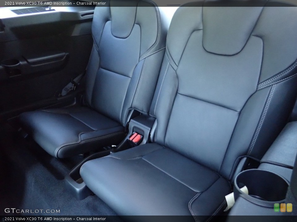 Charcoal Interior Rear Seat for the 2021 Volvo XC90 T6 AWD Inscription #139153603