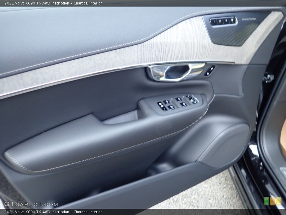 Charcoal Interior Front Seat for the 2021 Volvo XC90 T6 AWD Inscription #139153651
