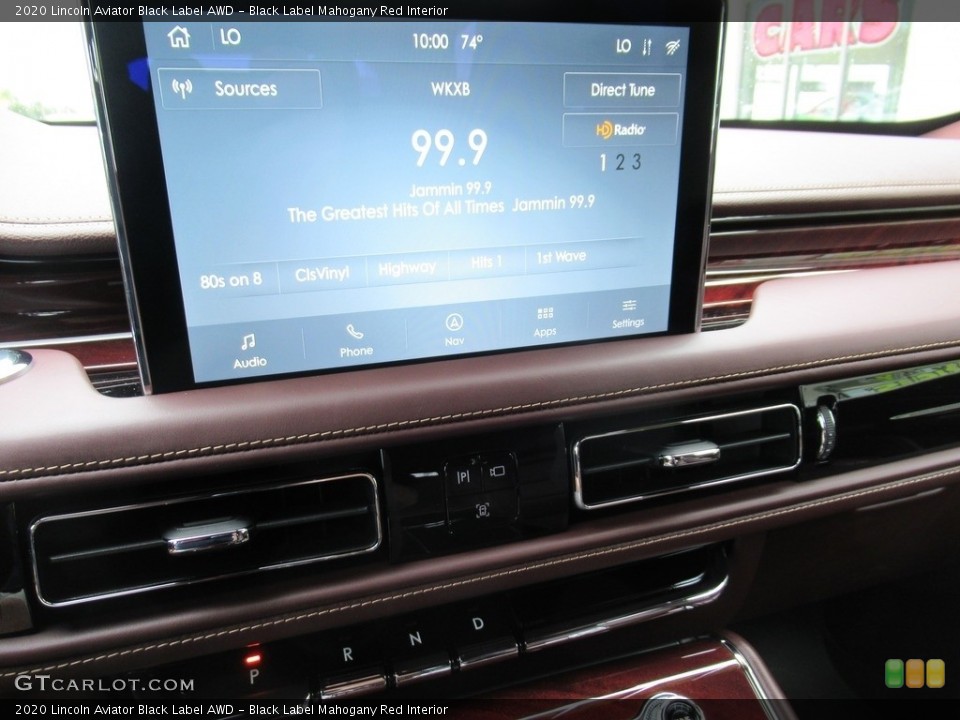 Black Label Mahogany Red Interior Controls for the 2020 Lincoln Aviator Black Label AWD #139154356
