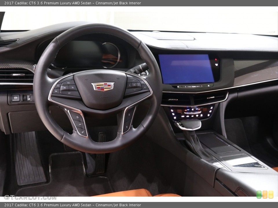Cinnamon/Jet Black Interior Dashboard for the 2017 Cadillac CT6 3.6 Premium Luxury AWD Sedan #139155043