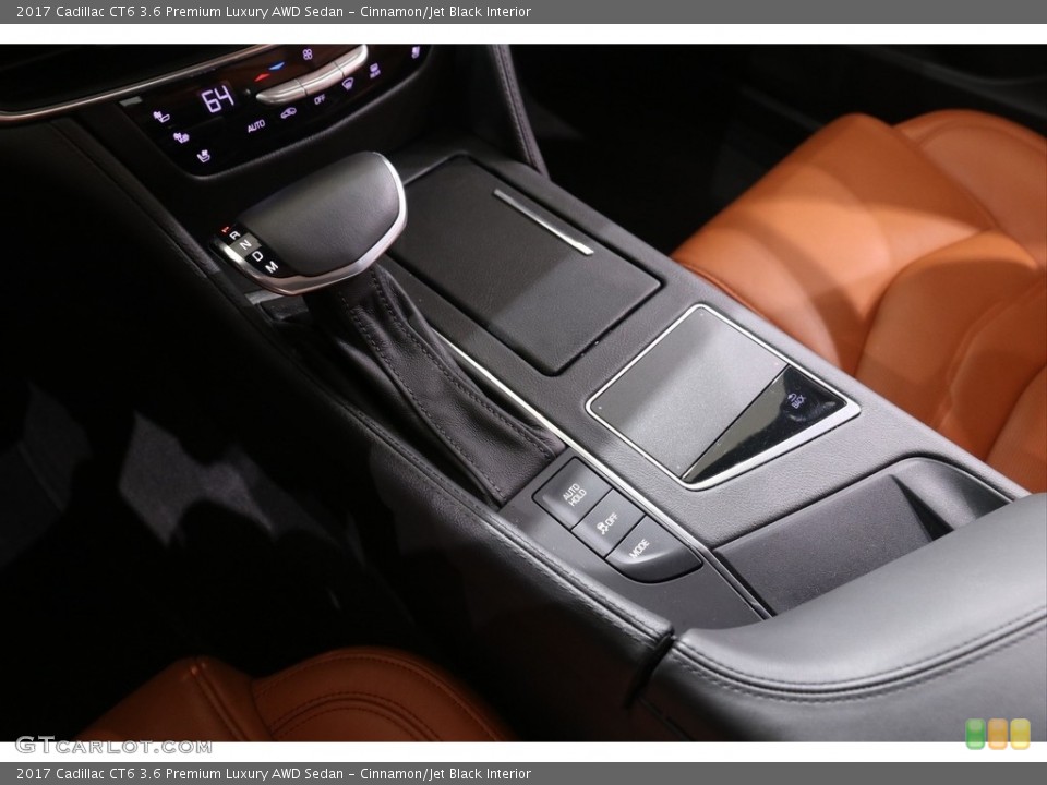 Cinnamon/Jet Black Interior Transmission for the 2017 Cadillac CT6 3.6 Premium Luxury AWD Sedan #139155238