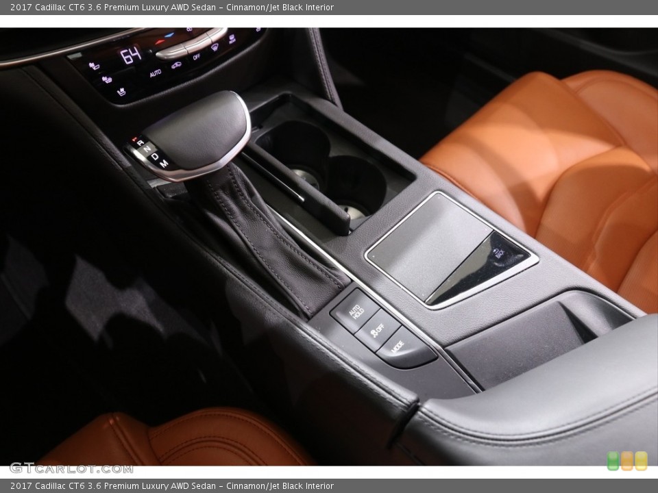 Cinnamon/Jet Black Interior Transmission for the 2017 Cadillac CT6 3.6 Premium Luxury AWD Sedan #139155259