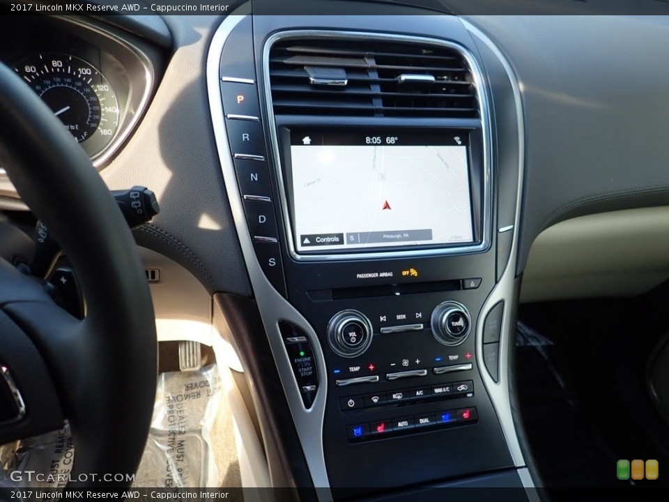 Cappuccino Interior Controls for the 2017 Lincoln MKX Reserve AWD #139155325