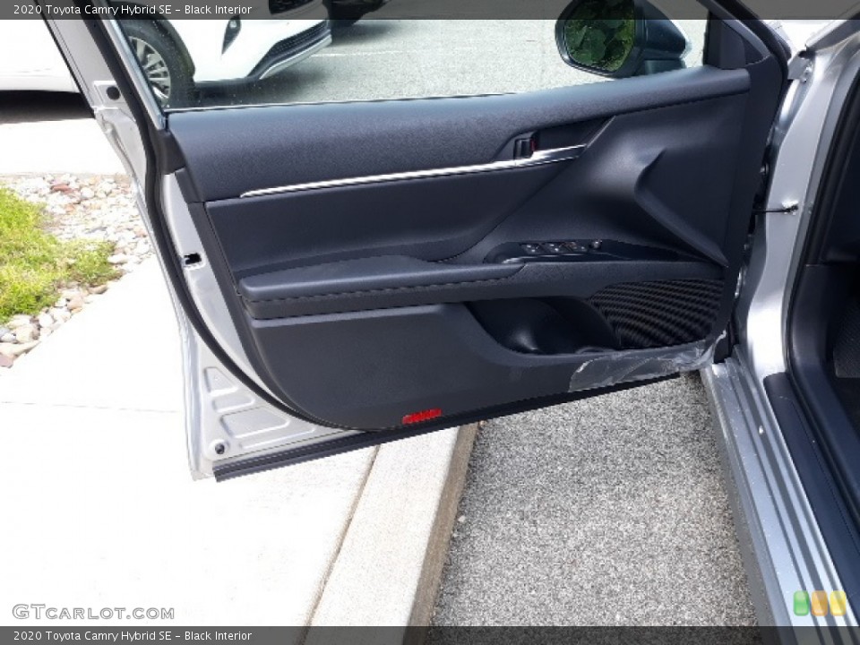 Black Interior Door Panel for the 2020 Toyota Camry Hybrid SE #139156291
