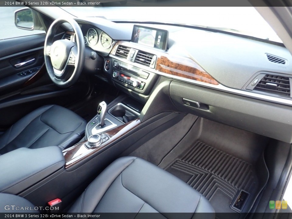 Black Interior Dashboard for the 2014 BMW 3 Series 328i xDrive Sedan #139157536