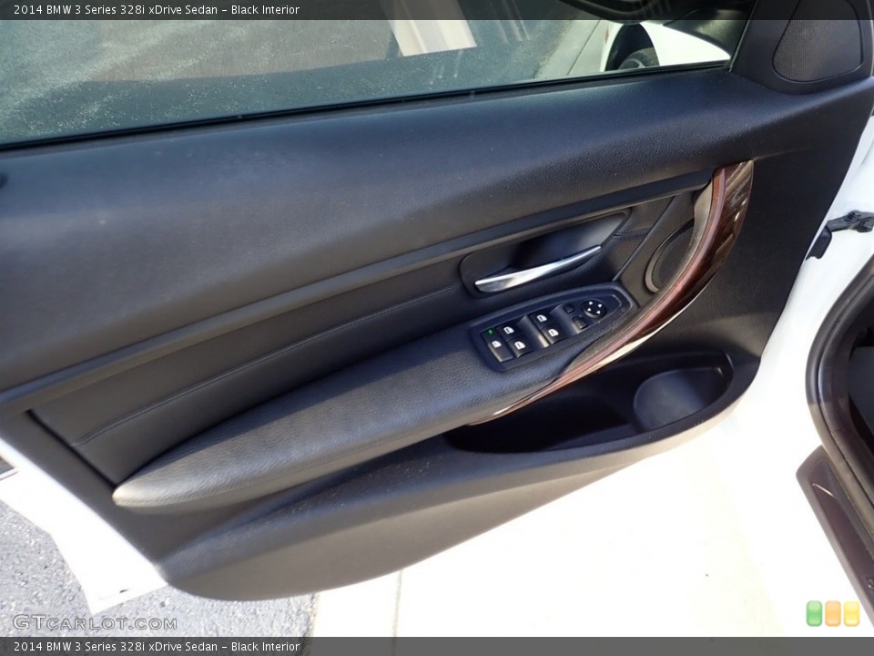 Black Interior Door Panel for the 2014 BMW 3 Series 328i xDrive Sedan #139157668