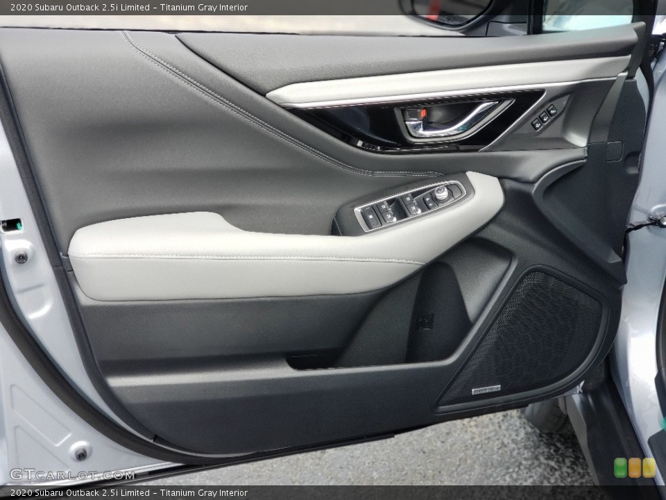 Titanium Gray Interior Door Panel for the 2020 Subaru Outback 2.5i Limited #139157863