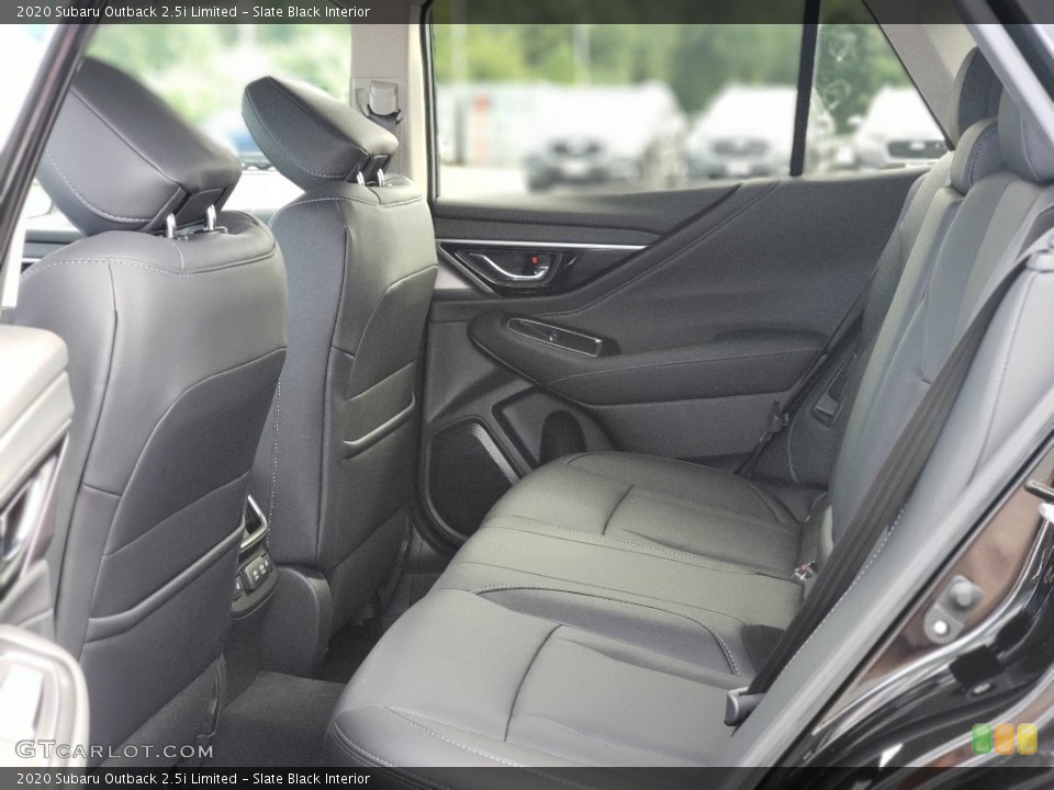 Slate Black Interior Rear Seat for the 2020 Subaru Outback 2.5i Limited #139158154