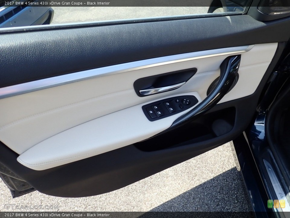 Black Interior Door Panel for the 2017 BMW 4 Series 430i xDrive Gran Coupe #139159432