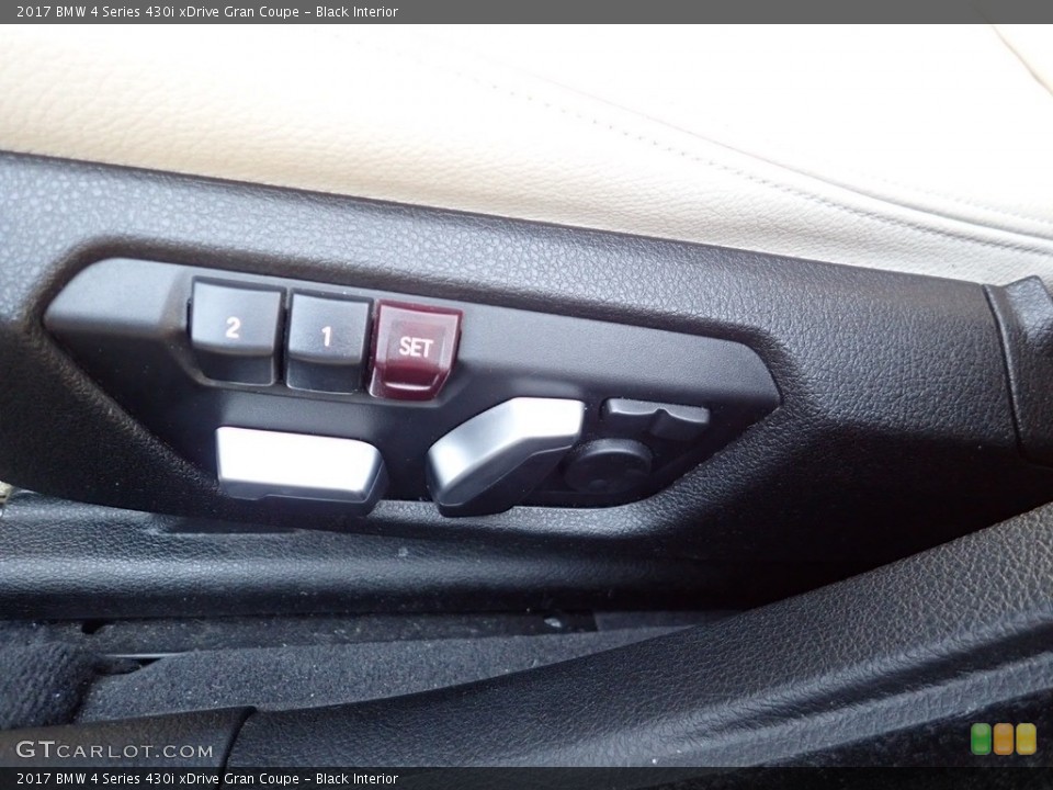 Black Interior Controls for the 2017 BMW 4 Series 430i xDrive Gran Coupe #139159456