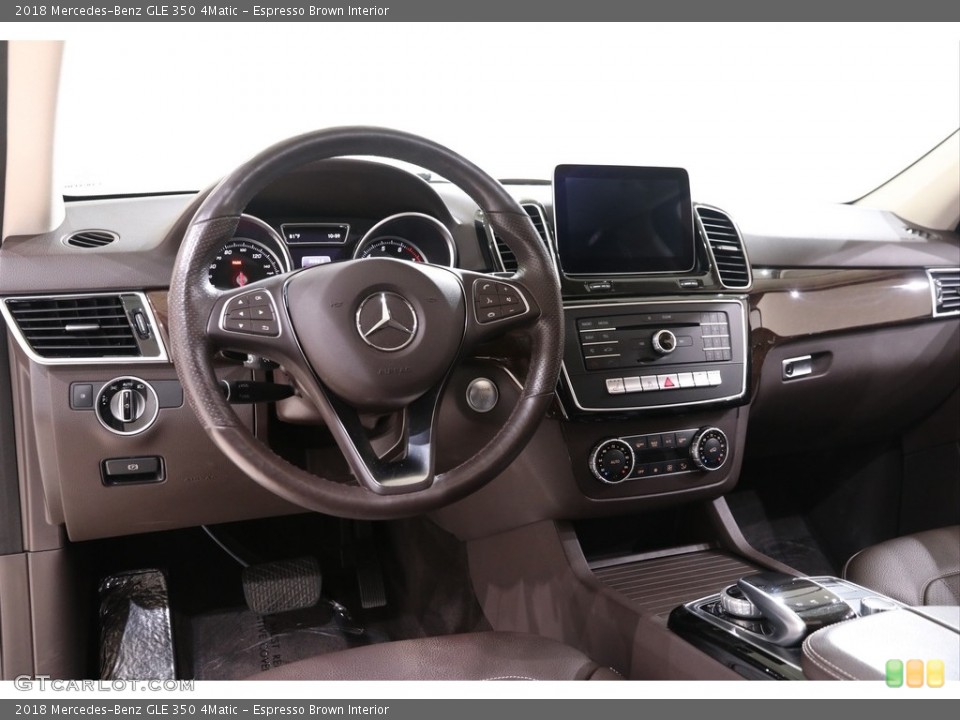 Espresso Brown Interior Dashboard for the 2018 Mercedes-Benz GLE 350 4Matic #139160188
