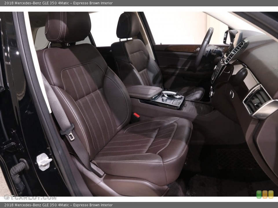 Espresso Brown Interior Front Seat for the 2018 Mercedes-Benz GLE 350 4Matic #139160437